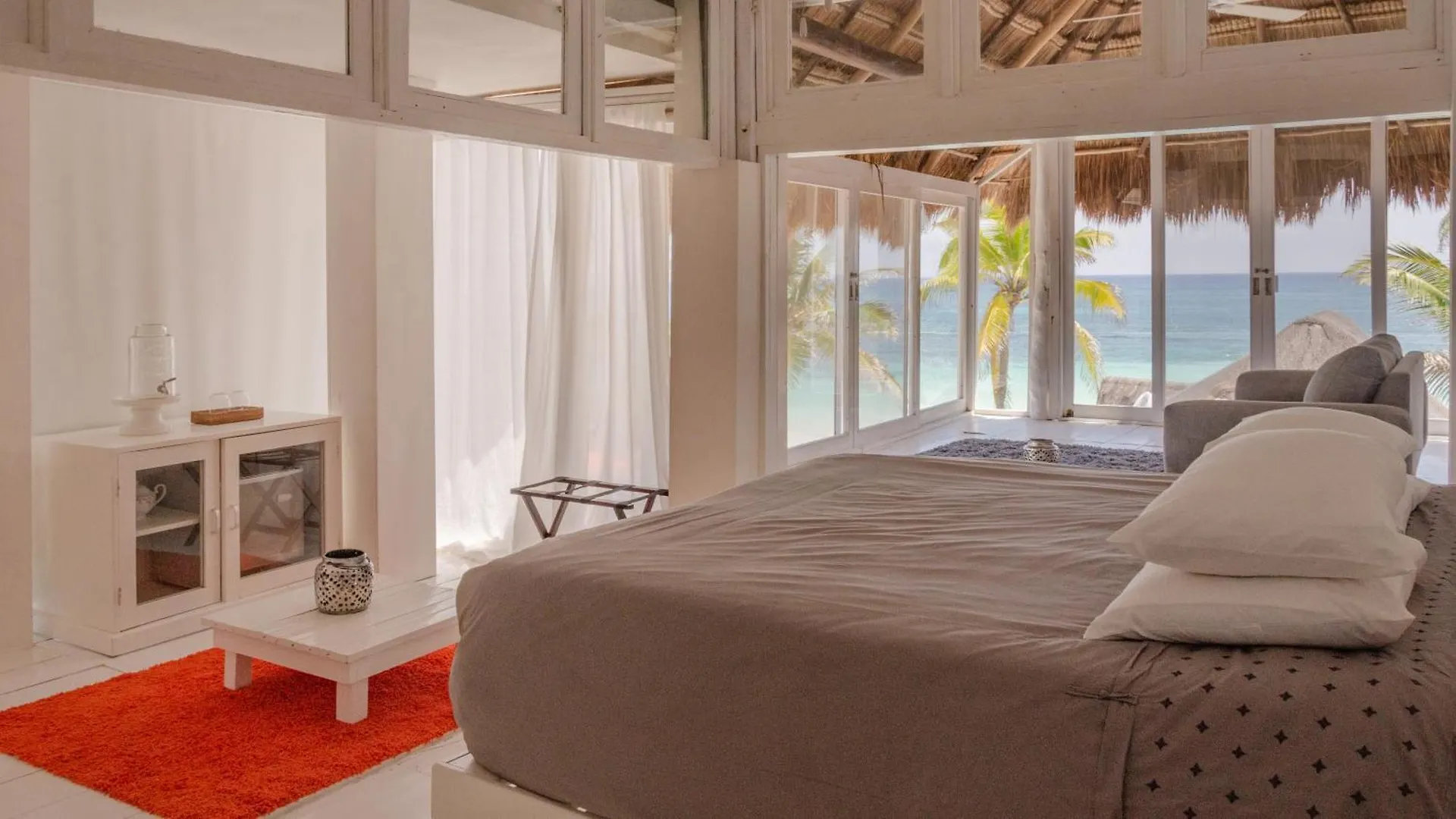 12Br Beachfront Private Villa With Infinity Pool By Solmar Rentals Tulum 0*,  Mexico