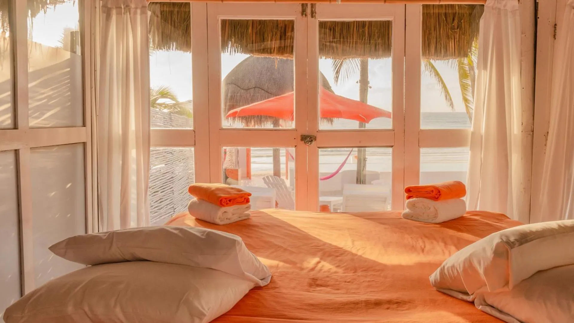 12Br Beachfront Private Villa With Infinity Pool By Solmar Rentals Tulum Mexico
