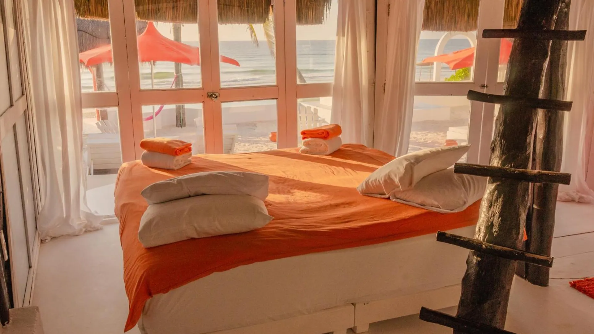 12Br Beachfront Private Villa With Infinity Pool By Solmar Rentals Tulum