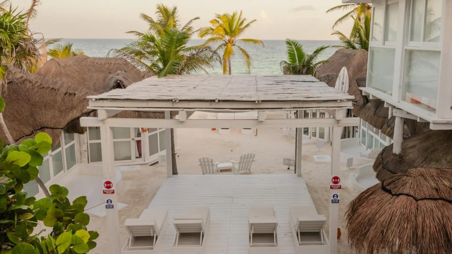 12Br Beachfront Private Villa With Infinity Pool By Solmar Rentals Tulum 0*,